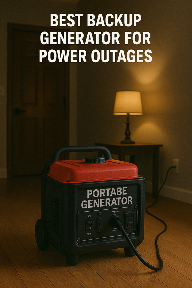 Best Backup Generator for Power Outages – Stay Powered When the Lights Go Out